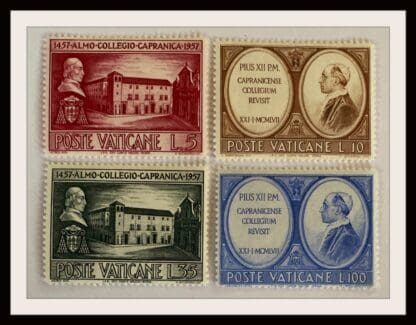 Vatican Scott # 223-226 Mint Never Hinged