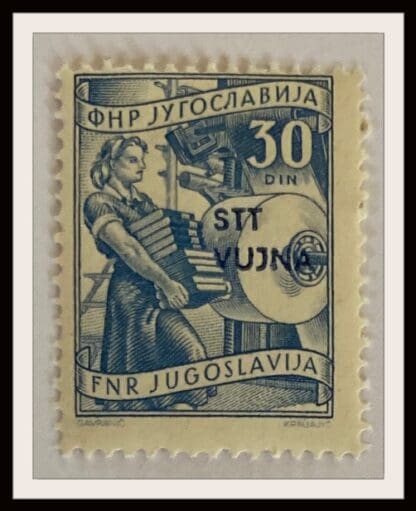 Yugoslavia Trieste Scott # 74 Mint Never Hinged