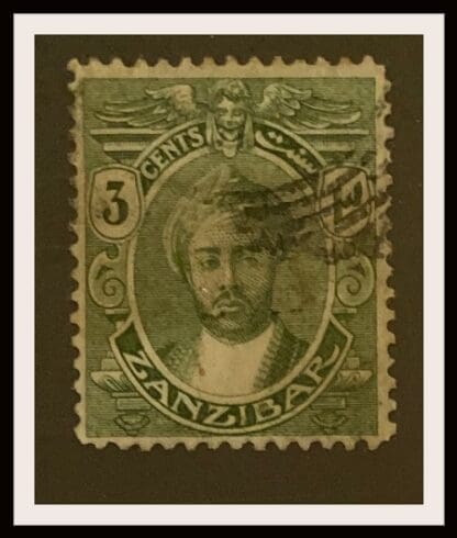 Zanzibar Scott # 121 Used