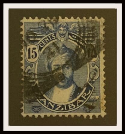 Zanzibar Scott # 165 Used