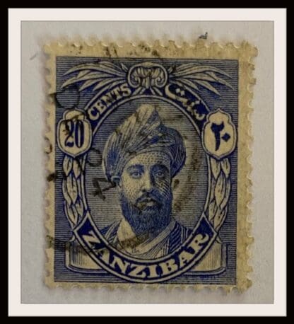 Zanzibar Scott # 191 Used