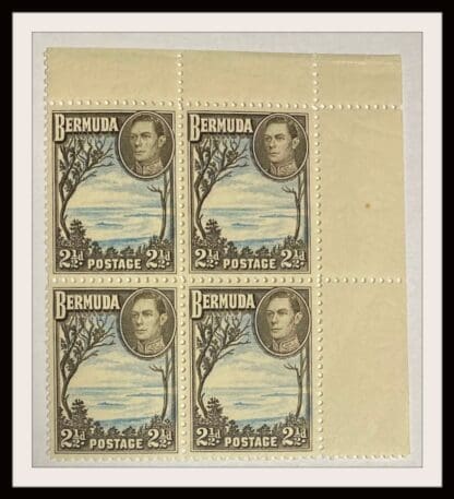 Bermuda Scott # 120 Mint Never Hinged Corner Block