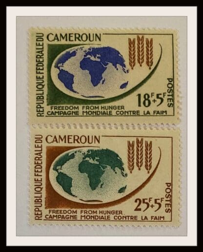 Cameroun Scott # B37/B38 Mint Never Hinged