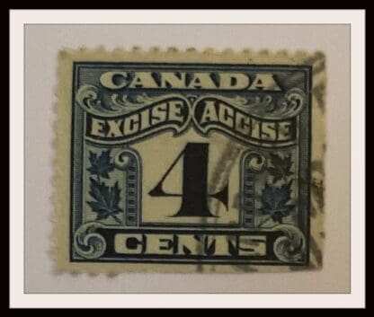 Canada Scott # FX39 Used