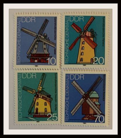 Germany DDR Scott # 2227-2230 Mint Never Hinged