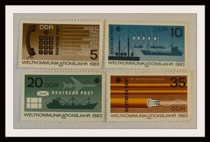 Germany DDR Scott # 2319-2322 Mint Never Hinged