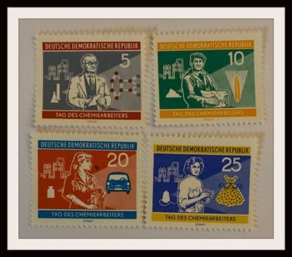 Germany DDR Scott # 525-528 Mint Never Hinged