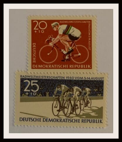 Germany DDR Scott # B65-B66 Mint Never Hinged