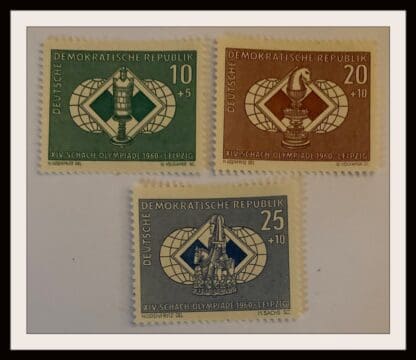 Germany DDR Scott # B67-B69 Mint Never Hinged