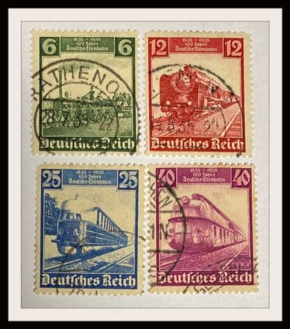 Germany Scott # 459-462 Used