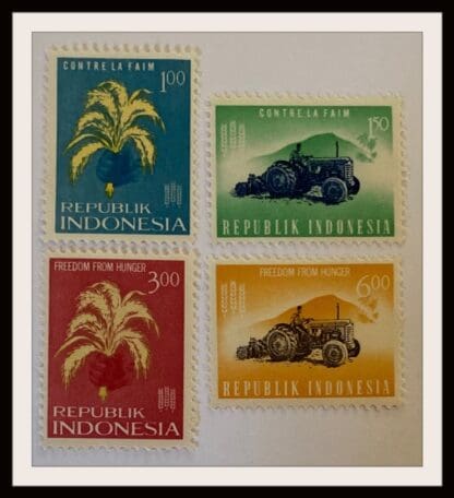 Indonesia Scott #585-588 Mint Never Hinged