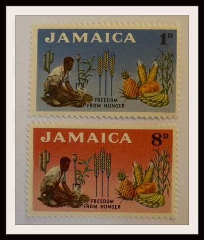 Jamaica Scott# 201-202 Mint Never Hinged