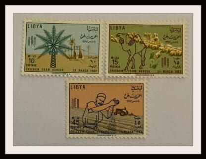 Libya Scott# 234-236 Mint Never Hinged