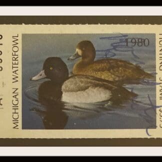 Michigan Duck Stamp MI5 Used