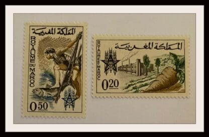 Morocco Scott# 89-90 Mint Never Hinged