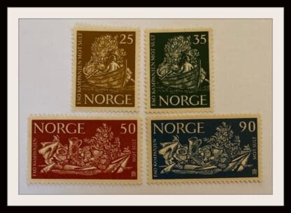 Norway Scott# 433-436 Mint Never Hinged