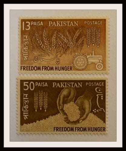 Pakistan Scott# 176-177 Mint Never Hinged