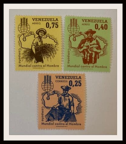 Venezuela Scott # 832/C826-C827 Mint Never Hinged