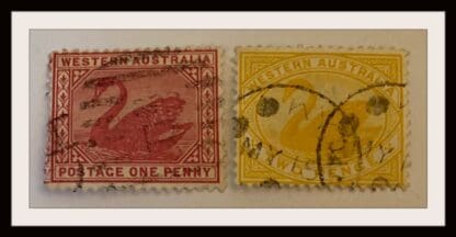 Western Australia Scott # 73-74 Used