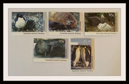 Australia Antarctic Territory Scott # L83-L86/L88 Mint Never Hinged