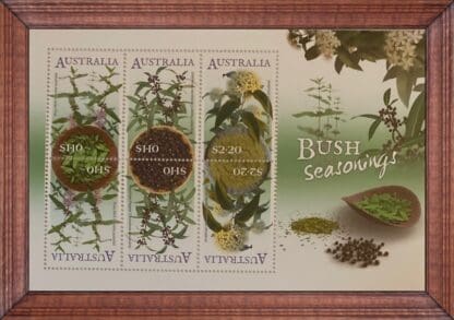 Australia Bush Seasonings Mint Never Hinged