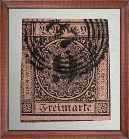 Germany Baden Scott # 4 Used