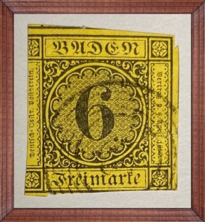 Germany Baden Scott # 9 Used