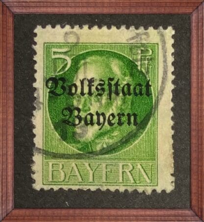 Bavaria Scott # 137 Used