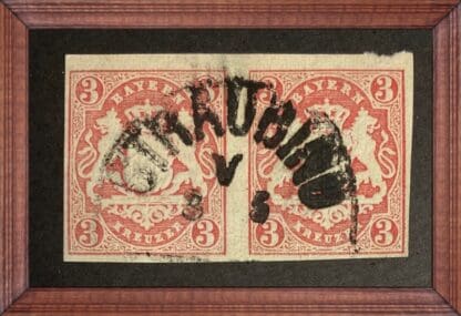 Bavaria Scott # 16 Used Pair