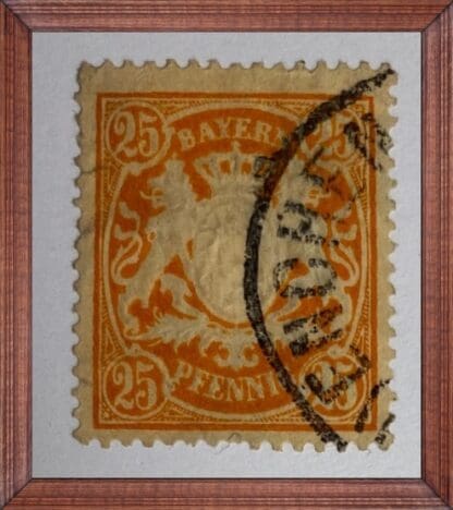 Bavaria Scott # 66 Used