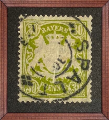 Bavaria Scott # 67 Used