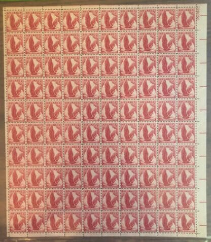 Scott # C50 Mint Never Hinged Sheet