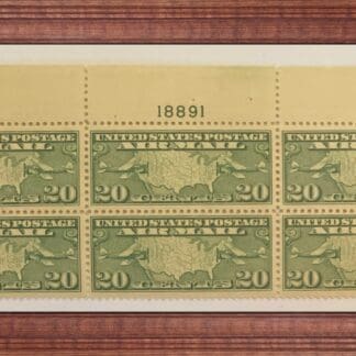 Air Mail Plate Blocks #1 through #9