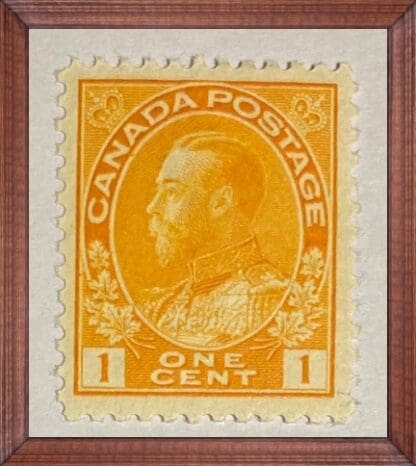 Canada Scott # 105 Mint Hinged