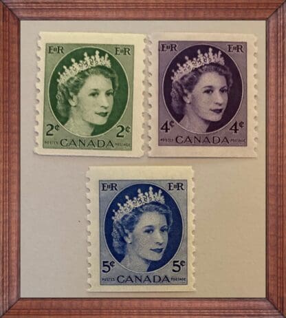 Canada Scott #345-348 Mint Hinged