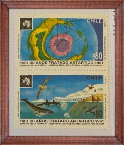 Chile Scott # 974-975 Mint Never Hinged