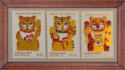 Christmas Islands Tiger 2022 Mint Never Hinged