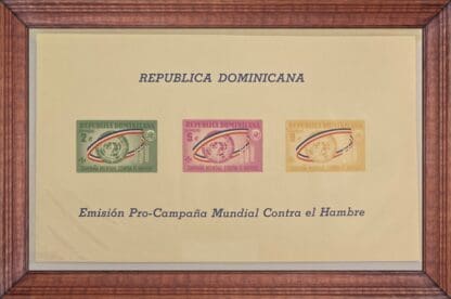 Dominica Republic Scott # B41-B43a Mint Never Hinged