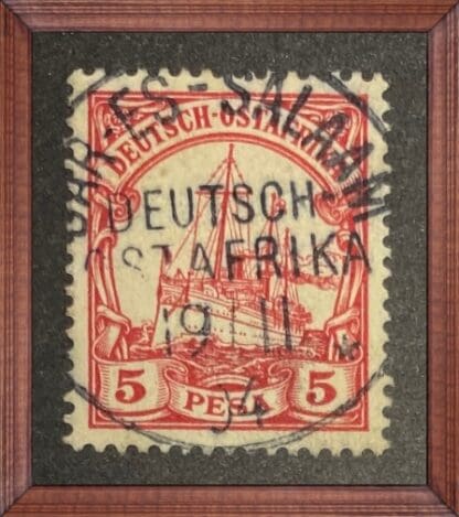 Germany East Africa Scott # 13 Used