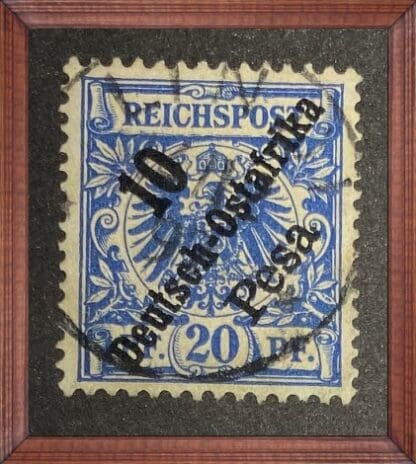 Germany East Africa Scott # 9 Used