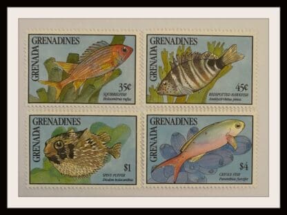 Grenada Grenadines Scott # 1237-1238/1240/1243 Mint Never Hinged