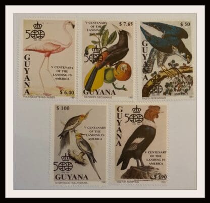 Guyana Scott # 2401-2405 Mint Never Hinged