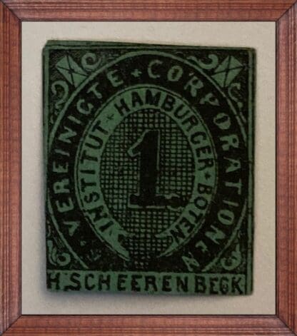 Germany Hamburg Institute Borten Mint NO GUM