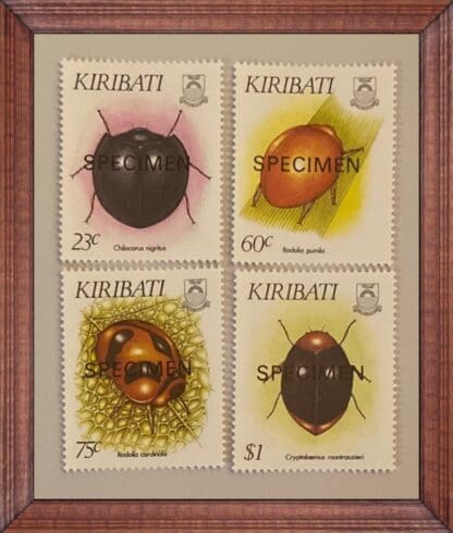 Kiribati Scott # 607-610 Mint Never Hinged Specimen Set