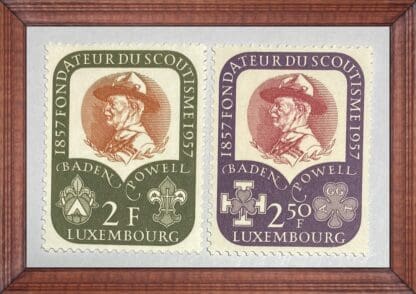 Luxembourg Scott # 324-325 Mint Never Hinged