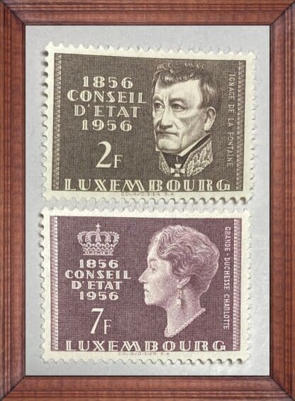 Luxembourg Scott # 322-323 Mint Never Hinged