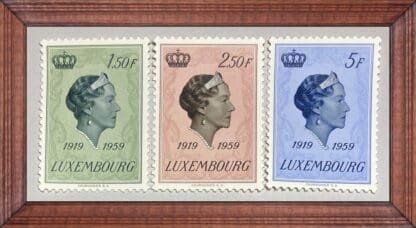 Luxembourg Scott # 346-347 Mint Never Hinged