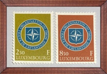 Luxembourg Scott # 349-350 Mint Never Hinged