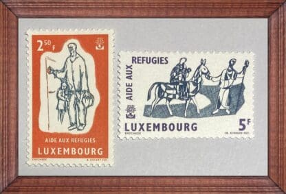 Luxembourg Scott # 357-358 Mint Never Hinged