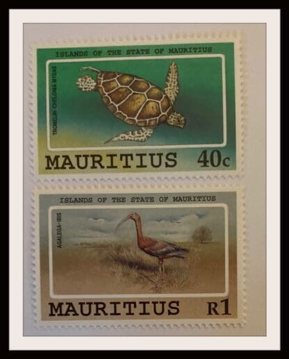 Mauritius Islands Scott # 743-744 Mint Never Hinged